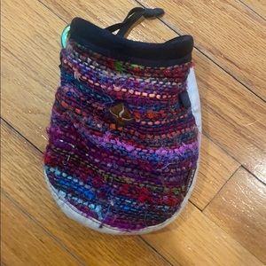 Prana rock climbing chalk bag w chalk ball